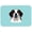 Blue, variant on Carolines Treasures  Checkerboard Pink Saint Bernard Mouse Pad- Hot Pad Or Trivet