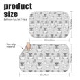 thumbnail image 3 of Highland Cow and Bathtub Print Bath Mat Set Of 2,Non-Slip Rug for Bathroom,Kitchen,Bedroom,Entrance, 30x17 and 23.5x15.7 Inches, 3 of 5