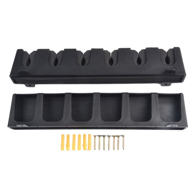 Fishing Rod Holder 6 Rod Vertical Wall Mounted Fishing Rod Display Rack