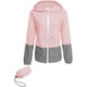 thumbnail image 1 of Chubasquero Avoogue ligero e impermeable para mujer (rosa claro), 1 of 6