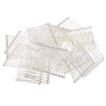 thumbnail image 1 of Peines de metal Gloria 20 piezas Diapositivas Peines Laterales Velo Sidecomb Plata, 1 of 9