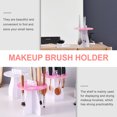 thumbnail image 4 of Shisuyan Nail Art Brushes Organizer Pink 1Pack 6x6in, 4 of 9