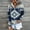 Navy, variant on jsaierl Hoodies for Women Ethnic Aztec Graphic Top Long Sleeve Western Shirt Casual Quarter Zip Pullover Hooded Sweatshirt