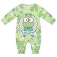 thumbnail image 2 of Keroppi Baby Footless Rompers, Long Sleeve Baby Onesie Jumpsuit for Boys Girls, 2 of 8