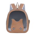 thumbnail image 1 of GROWTH TANK Dog Backpack Carrier for Dogs Puppy Rabbits Carrying Bag for Camping Outdoor brown, 1 of 9