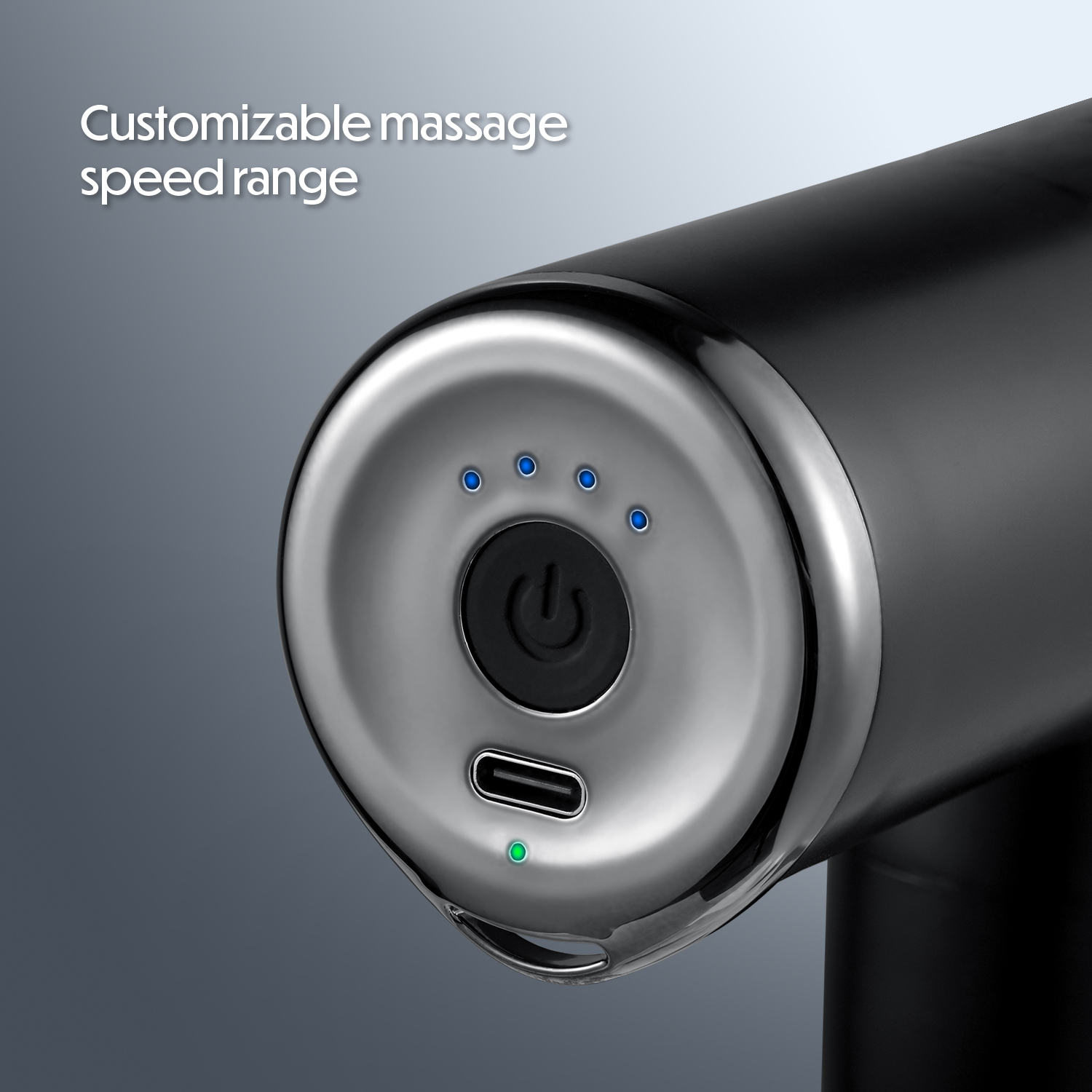 HOM Deep Tissue Mini Massage Gun - Quiet and Portable Handheld Massager for Treating Muscle Soreness, Back Pain and Body Ache