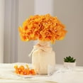 thumbnail image 5 of 10Pack Artificial Hydrangea Flowers Blush Heads Fake Hydrangea Silk Flowers for Wedding Centerpieces Bouquets DIY Floral Decor Home Decoration, 5 of 7
