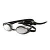 FINIS Lightning Goggles - Competitive Watertight Swim Goggles for Women and Men - with Adjustable Silicone Straps and 4 Interchangeable Nose Pieces - Silver/Mirror