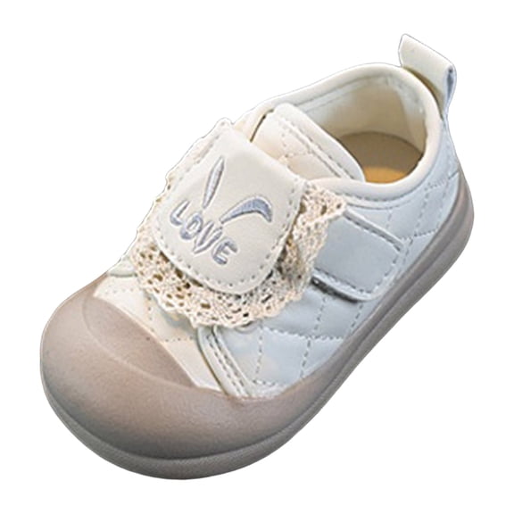 Splozh Shoes for Toddler Boys Baby Toddler Walking Shoes Non Slip Soft Soled Breathable Shoes Sneakers Walking Shoes Beige,US 6