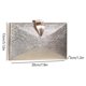 thumbnail image 3 of Bolsa cruzada para mujer, cadena de moda, PU brillante para asistir a banquetes (dorado) Likrtyny Para Estrenar, 3 of 3