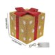 thumbnail image 1 of Cajas de regalo de copo de nieve, Cajas de regalo iluminadas de Navidad Cajas de regalo iluminadas de Navidad Cajas de regalo luminosas Durabilidad probada en el tiempo, 1 of 8