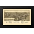 thumbnail image 2 of Stoner 14x10 Black Modern Framed Museum Art Print Titled - Dayton Washington - Stoner 1884, 2 of 5