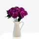 thumbnail image 5 of Billuyoard 12 cabezas de rosas de seda artificiales, ramo falso, decoración para fiesta en casa y boda, 2020 Flores artificiales rojo púrpura, 5 of 6