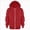 H19-Red, variant on 7-8 Years Child Boys Girls Zipper Sweatshirt Hoodies Soft Full Zip Hooded Sweatshirts For Teens Kids Unisex Blue Hoodie
