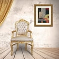 thumbnail image 3 of Delamater, Rob 15x18 Gold Ornate Wood Framed with Double Matting Museum Art Print Titled - Mid-Century Collage II, 3 of 4