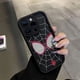 thumbnail image 4 of Funda de teléfono suave de TPU negro Marvel Spider Man para iPhone 16, 15, 14, 13, 12, 11 Pro Max, XR, XS, 7, 8 Plus, MINI funda suave fresca, gran oferta, 4 of 5