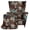Aztec Animal Print Brown, variant on SEANATIVE Wingback Chair Protector 2 Piece Stretch Wing Chair Slipcovers Spandex Armchair Covers Non-Slip Wing Back Sofa Cover Single Seat Sofa Couch Cover for Pets Kids, Paw Star Print Beige