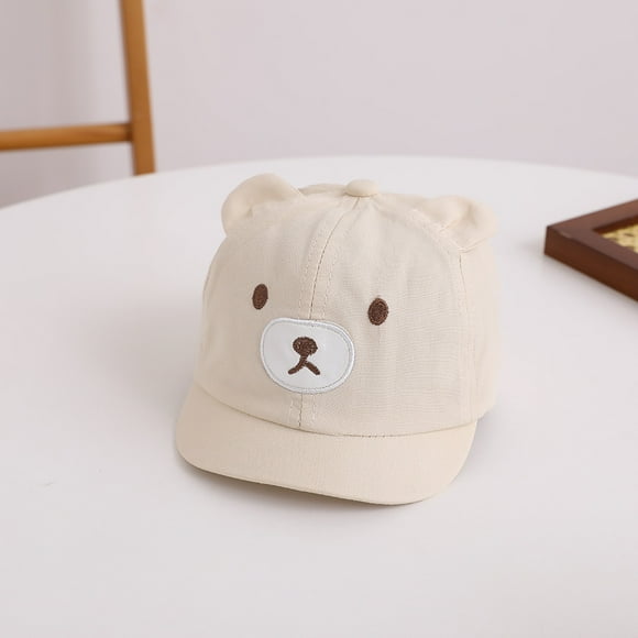 Cute Dinosaur Baby Bucket Hat Summer Newborn Baseball Cap Outdoor Beach Kids Baby Boy Girl Cartoon Bear Sun Hats Bonnets 28 45-50cm Head 1-3Y