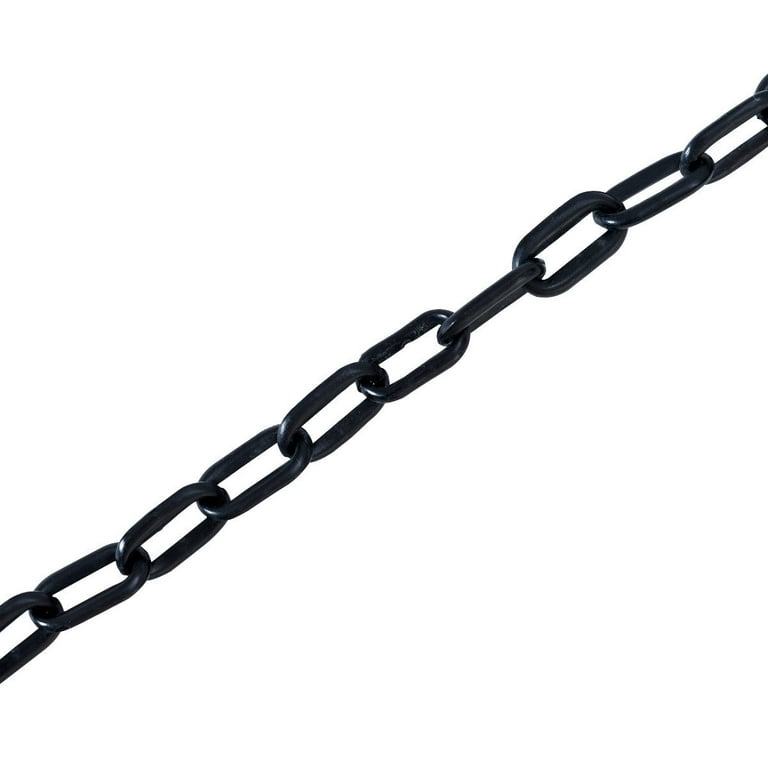 8MM EQ 2 inch Thick Plastic Chain, 50' Pink - Crowd Control Store