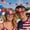 Multicolor B, variant on Giunmcul 4th of July Decorations Patriotic Party Sunglasses Glitter Red White Blue Novelty Glasses for Independence Day Photo Booth Parade BBQ Holiday Celebration Accessory 1 Piece