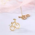 thumbnail image 5 of Cute Tiny Bike Bicycle Stud Earrings Sport Stainless Steel Jewelry Gifts, 5 of 6