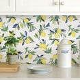 thumbnail image 3 of NuWallpaper NUS3161 Papier Peint Autocollant Jaune Citron, 3 of 4