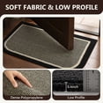 thumbnail image 5 of SIXHOME Door Mat Welcome Mat 24"x35" Non-Slip Front Door Mat Absorbent Low Profile Dirt Trapper Indoor Door Mat Ouside Entryway Rug Soft Machine Washable Floor Mat Black, 5 of 8