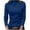 Blue, variant on Long Sleeve Tees for Women Casual Crew Neck Thermal T Shirts Solid Color Slim Stretch Tops Tight T Shirts for Women Beige L