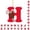 Cane Candy-H#, variant on PLPPYFS Letter Ornaments for Christmas Tree Decoration - Personalized Hanging Pendant Xmas Alphabet for Christmas Initial Ornament 2026, DIY Craft Ornaments, Christmas Gifts for Family Friends