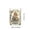 A, variant on SLYNSHome Stemless Glass Cup with Religious Gold Art Print, Durable Clear Glass Tumbler for Communion Baptism and Spiritual Home Decor