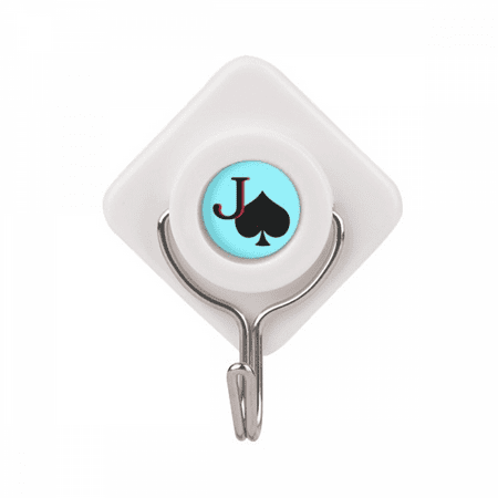 

Peace Jacky Spade J Poker Adhesive Wall Hooks Hanging Self Sticky