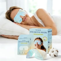 FACEMOON Steam Eye Mask – 16 Count, Self-Heating for Dry Eyes & Puffiness | Relieves Visual Fatigue, Comfort Therapy