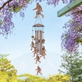 thumbnail image 3 of BEFUNZL Bigfoot Wind Chime Birthday Gift Men and Women Outdoor Gift Garden Decoration Metal Wind Chime New Year Gift, 3 of 7
