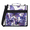 Orange, variant on Jiaoprinted Spring Hummingbird Floral Zipper 3 D-Ring Binder Bag with Shoulder Strap, Floral Bird Waterproof Expanding Binder, Multi-Pocket Portfolio Organizer Case