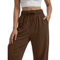 thumbnail image 2 of Sundazz Baggy Sweatpants for Women High Waisted Workout Joggers Comfy Sweat Pants with Pockets, XS-XL, 2 of 9