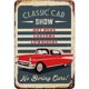 thumbnail image 1 of Placa de Metal Vintage para coche, pintura de hierro Rectangular, arte de pared, decoración para el hogar, Bar y oficina, 1 of 9