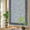 Gray, variant on Retro Brown Abstract Art Window Privacy Film, Vintage Linen Black Greek Key Geometric Stained Glass Rainbow Film Decorative Window Clings, Static Cling Sun Blocking Stickers 17.7" x 39.3"