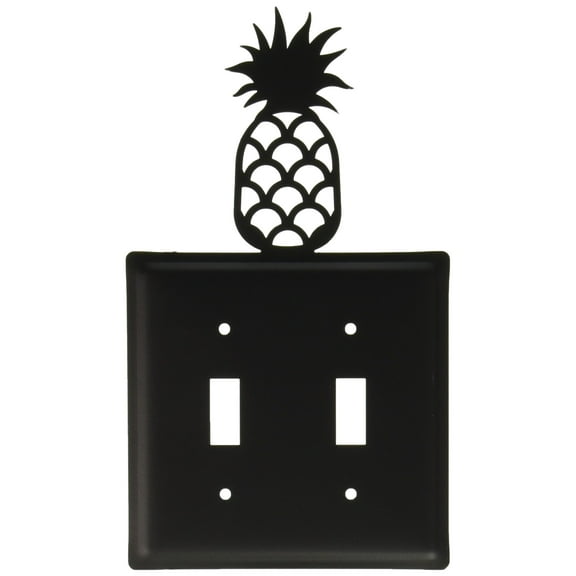 8 Inch Pineapple Double Switch Cover