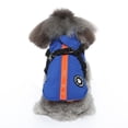 thumbnail image 4 of Cofre para perro con chaqueta de invierno, abrigo de algodón, pecho para mascota, espalda, traje para perro con cremallera, traje para mascota, 4 of 6