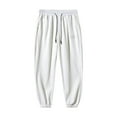 thumbnail image 3 of Men's Autumn Winter Casual Sports Loose Binding Feet Sweatpants, 3 of 3