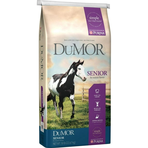 DuMOR 50 lb. Senior Equine Feed, 50 lb.