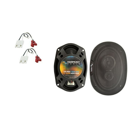 Fits Cadillac Brougham 1987-1992 Rear Deck Replacement Harmony HA-R69 Speakers