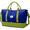 Royal Blue and Lime Green, variant on Gynky Travel Duffle Bag Weekender Bags for Women with Shoe Compartment Carry on Overnight Bag Gym Duffel Bag with Wet Pocket Hospital Bags for Labor and Delivery