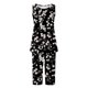 thumbnail image 4 of Conjunto de Verano para las Mujeres Impreso Cuello Redondo sin Mangas Y Pantalones, Casual Dos Piezas para las Mujeres, 4 of 9