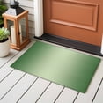 thumbnail image 5 of Green Ombre 2'x3' Washable Rug, Modern Gradient Abstract Art Non-Slip Soft Doormat Area Rugs for Entrance Bathroom Bedsides, Carpet for Kitchen Bedroom, Entryway Floor Mat, 5 of 9