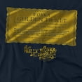 thumbnail image 2 of Willy Wonka and The Chocolate Factory Golden Ticket Women's T Shirt, Navy, Small, 2 of 6