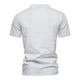 thumbnail image 4 of pstuiky camisetas de hombre, Suéter casual de manga corta con cuello en V y cuello en V para hombre ropa de hombre l, 4 of 9