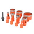 thumbnail image 1 of Sierra de diamante ANGGREK Kit de sierra Para Soldadura Fuerte Al Vacío Con vástago de Conversión hexagonal Para Baldosas de cerámica, 1 of 7
