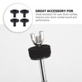 thumbnail image 3 of WRITWAA 10Pcs Black Drum Cymbal Sleeves Plastic Replacement Accessories for Percussion Instruments, 3 of 7