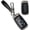 Long Keychain Black, variant on Key Fob Cover Compatible with Dodge Ram 1500 Limited 2500 3500 4500 5500 2020-2026 3/4/5/6 Button Leather Keychain Case Holder Protector,Long Keychain Black